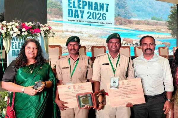 गज गौरव अवार्ड से सम्मानित शहडोल के वनरक्षक